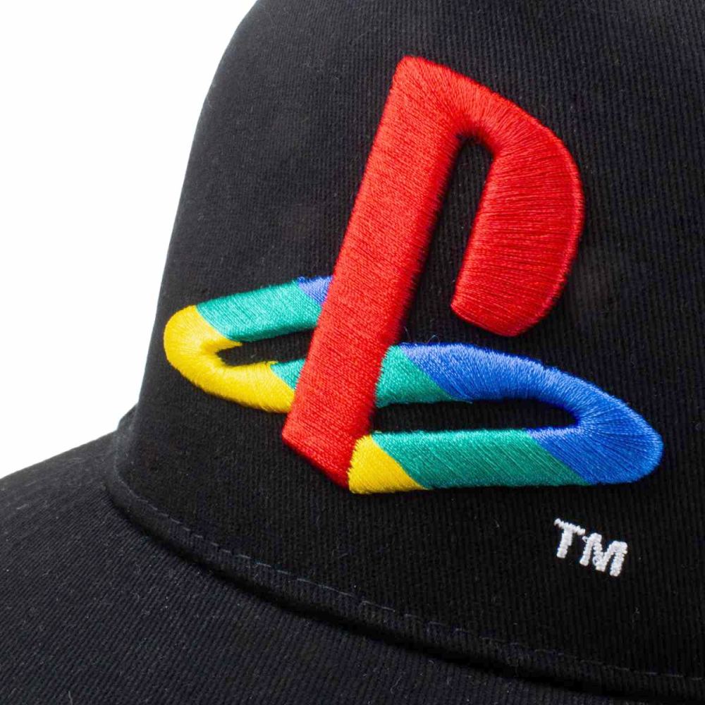 PlayStation - Classic Logo Snapback Pet - Zwart